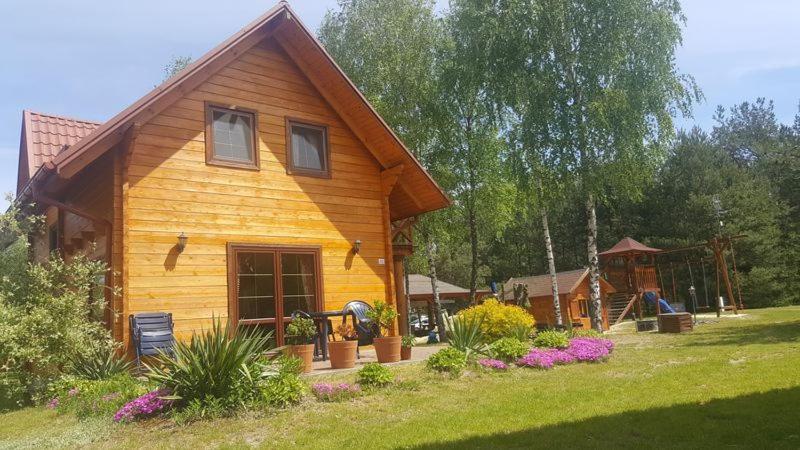 Hotel Osrodek Wypoczynkowy Ranczo Okuninka Exterior foto